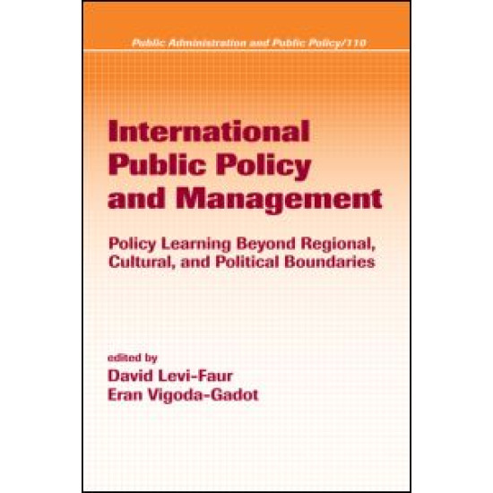 International Public Policy and Management International Public Policy and Management