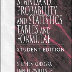 CRC Standard Probability and Statistics Tables and Formulae, Student Edition
