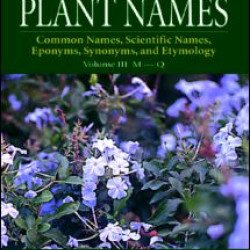 CRC World Dictionary of Plant Nmaes CRC World Dictionary of Plant Nmaes