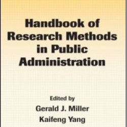 Handbook of Research Methods in Public Administration Handbook of Research Methods in Public Administration
