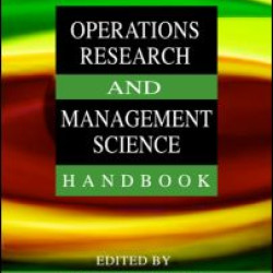 Operations Research and Management Science Handbook Operations Research and Management Science Handbook