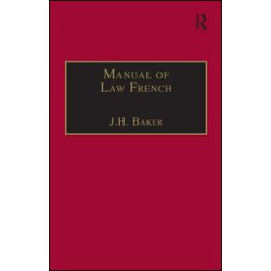 Manual of Law French Manual of Law French