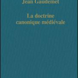 La doctrine canonique médiévale