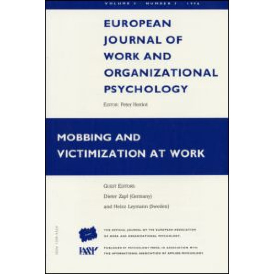 Mobbing and Victimization at Work Mobbing and Victimization at Work