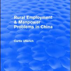 Rural Employment & manpower problems in China