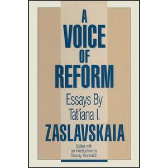 A Voice of Reform: Essays A Voice of Reform: Essays