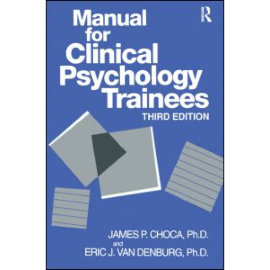 Manual For Clinical Psychology Trainees