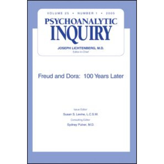 Freud and Dora: 100 Years Later