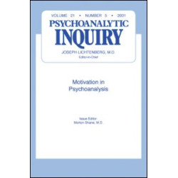 Motivation and Psychoanalysis Motivation and Psychoanalysis