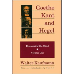Goethe, Kant, and Hegel Goethe, Kant, and Hegel