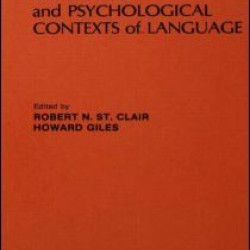 The Social and Psychological Contexts of Language