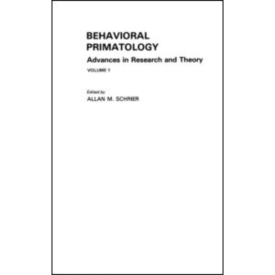 Behavioral Primatology Behavioral Primatology