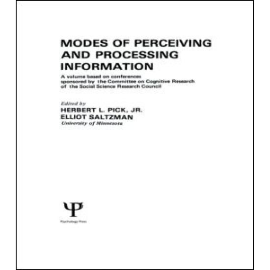 Modes of Perceiving and Processing Information