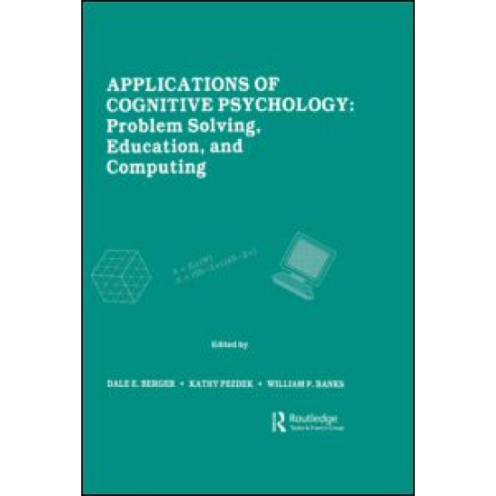 Applications of Cognitive Psychology Applications of Cognitive Psychology