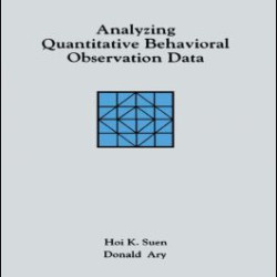 Analyzing Quantitative Behavioral Observation Data