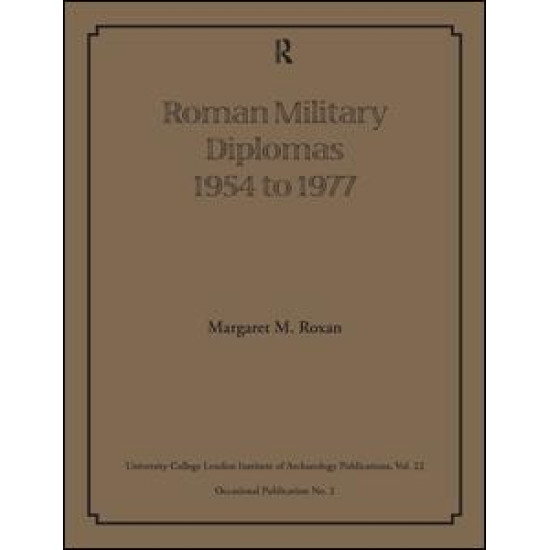 Roman Military Diplomas 1954 to 1977