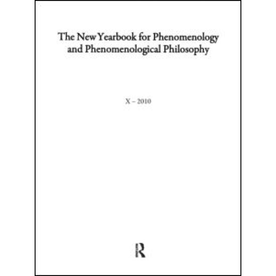 The New Yearbook for Phenomenology and Phenomenological Philosophy The New Yearbook for Phenomenology and Phenomenological Philosophy