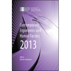 Contemporary Ergonomics and Human Factors 2013