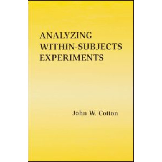 Analyzing Within-subjects Experiments Analyzing Within-subjects Experiments