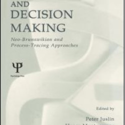 Judgment and Decision Making Judgment and Decision Making