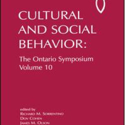 Culture and Social Behavior Culture and Social Behavior