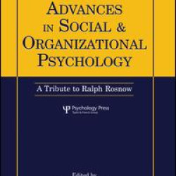 Advances in Social and Organizational Psychology Advances in Social and Organizational Psychology