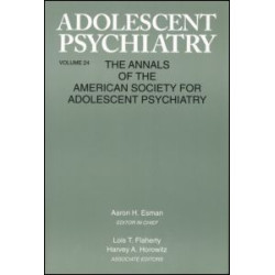 Adolescent Psychiatry, V. 24 Adolescent Psychiatry, V. 24