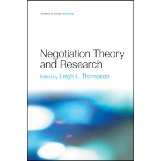 Negotiation Theory and Research