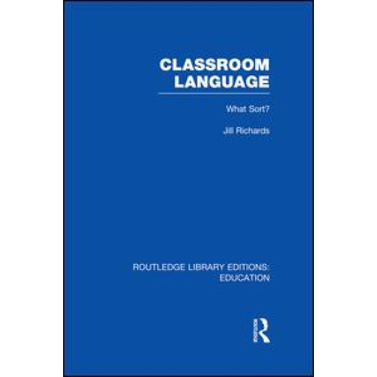 Classroom Language: What Sort (RLE Edu O)
