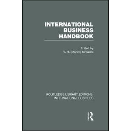 International Business Handbook (RLE International Business)