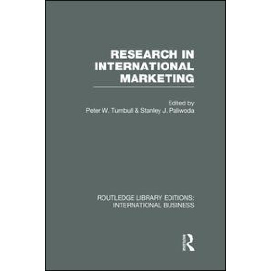 Research in International Marketing (RLE International Business)