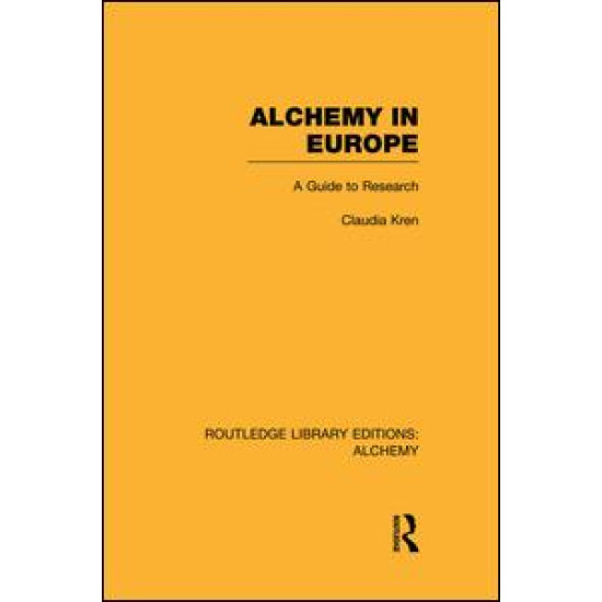 Alchemy in Europe Alchemy in Europe
