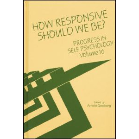 Progress in Self Psychology, V. 16