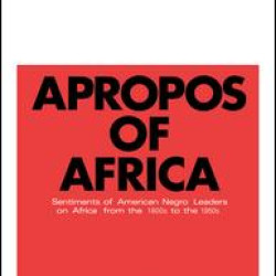 Apropos of Africa Apropos of Africa