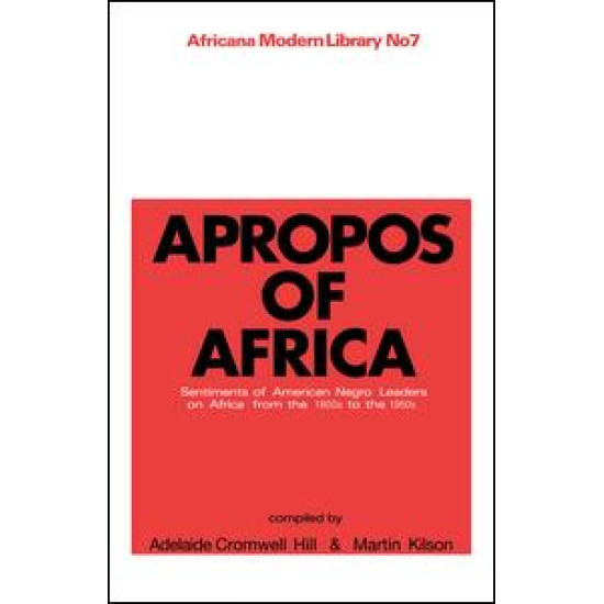 Apropos of Africa Apropos of Africa