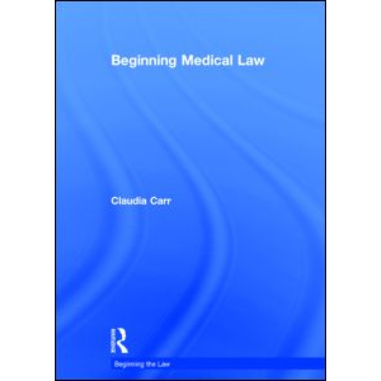 Beginning Medical Law Beginning Medical Law