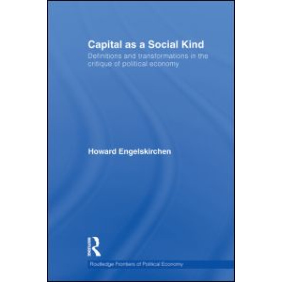 Capital as a Social Kind