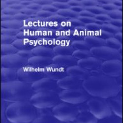 Lectures on Human and Animal Psychology Lectures on Human and Animal Psychology