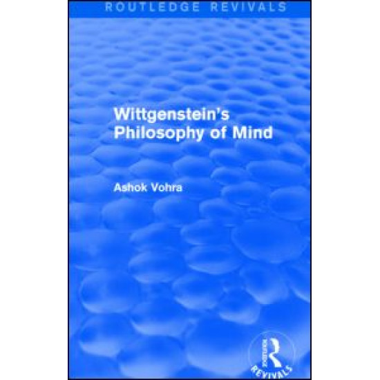 Wittgenstein's Philosophy of Mind (Routledge Revivals)