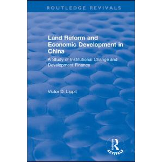 Revival: Land Reform and Economic Development in China (1975)