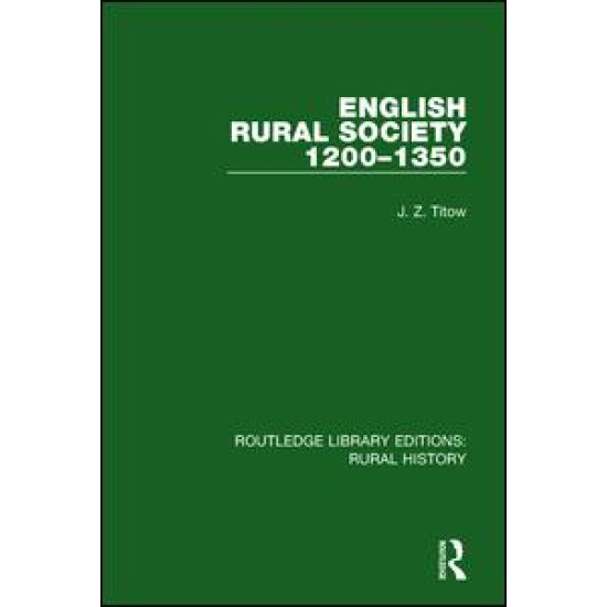 English Rural Society, 1200-1350