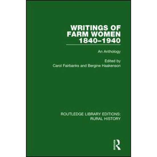 Writings of Farm Women, 1840-1940