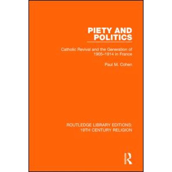 Piety and Politics Piety and Politics
