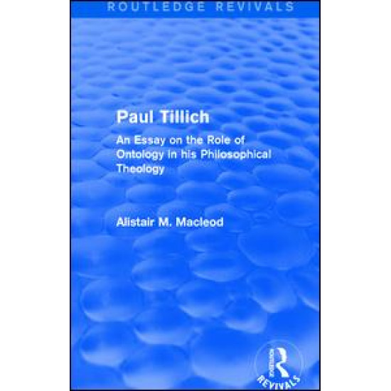 Routledge Revivals: Paul Tillich (1973)