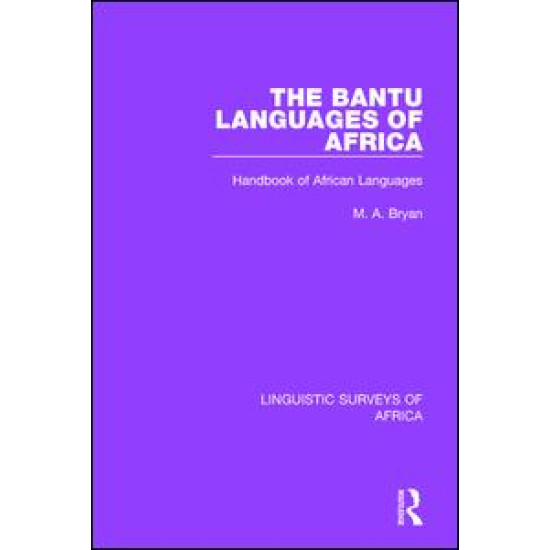 The Bantu Languages of Africa