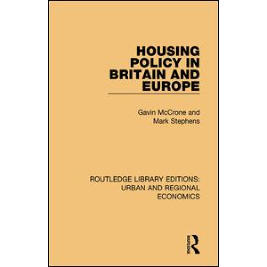 Housing Policy in Britain and Europe