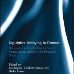 Legislative Lobbying in Context