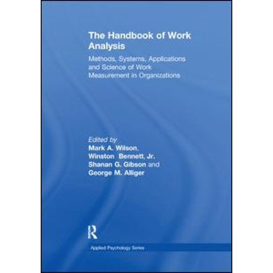 The Handbook of Work Analysis