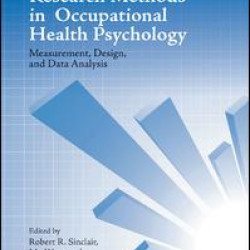 Research Methods in Occupational Health Psychology