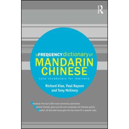 A Frequency Dictionary of Mandarin Chinese A Frequency Dictionary of Mandarin Chinese